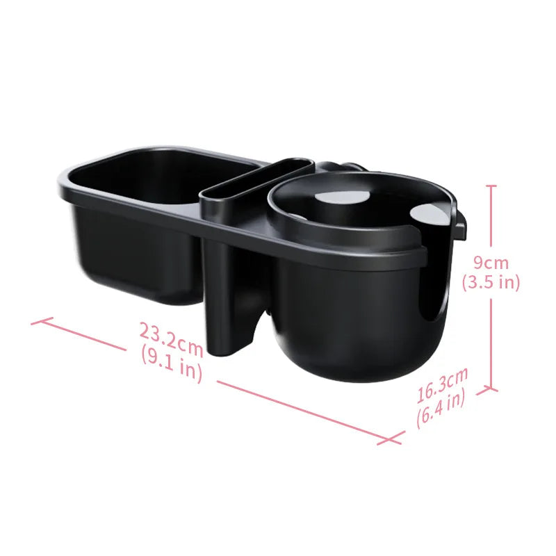 Porte-Gobelet Universel Poussette Bébé – Support Bouteille Café Téléphone Tricycle Fauteuil Roulant