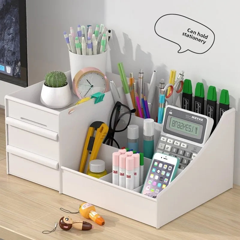 Organisateur Maquillage Tiroirs Plastique – Rangement Cosmétiques Salle de Bain Bureau Chambre
