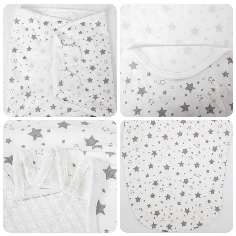 Gigoteuse Bébé Fille 100% Coton – Sac de Couchage Emmaillotage Enveloppe Cocon Nouveau-Né