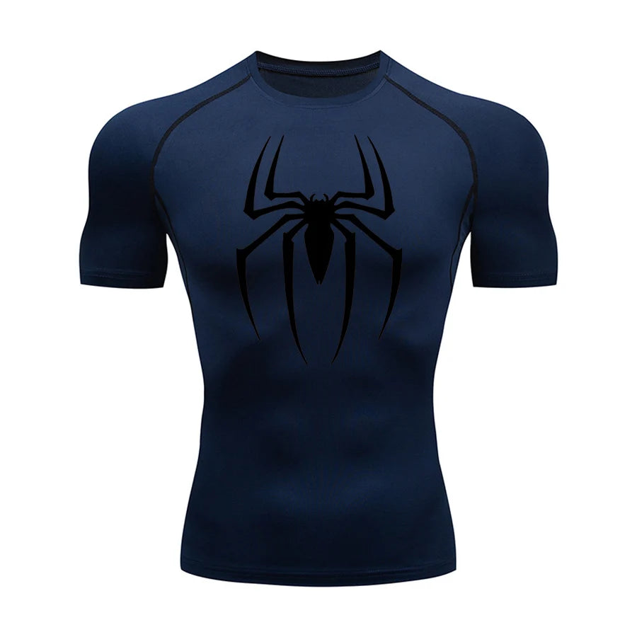 T-Shirt Sport Homme Élastique Séchage Rapide – Col Rond | Musculation, Running & Fitness | Respirant & Gainant