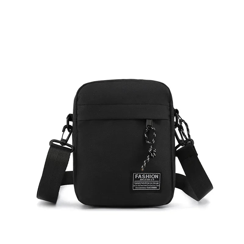 Petit Sac Carré Oxford Unisexe – Sacoche Bandoulière Crossbody Casual Homme Femme