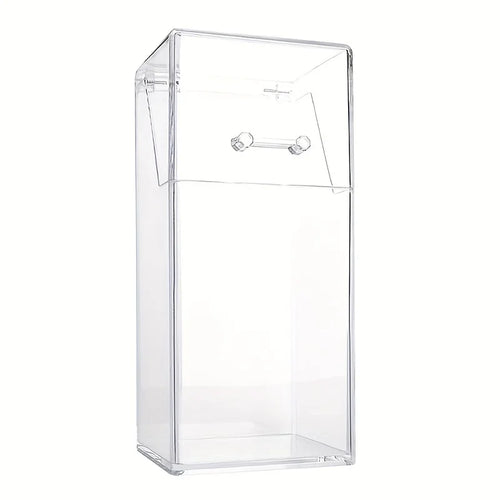 Boîte de Rangement Cosmétiques Acrylique Transparente — Anti-Poussière Grande Capacité