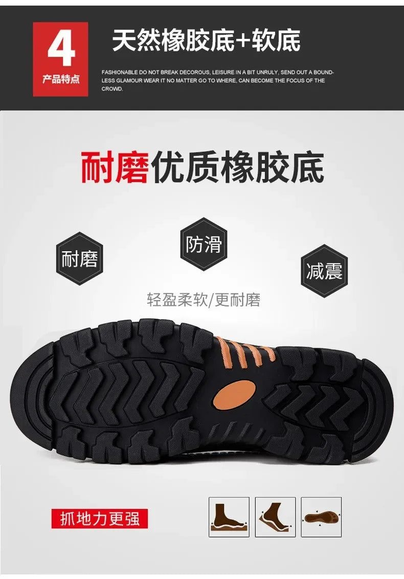 Chaussures Business Cuir Léger Homme – Casual Confortables Senior & Adulte Vente Directe