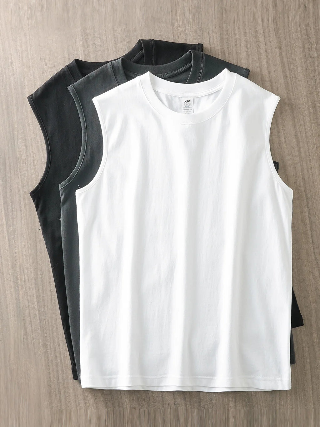 Dukeen Débardeur Coton 250G Homme 2024 – Heavyweight Sans Manches Sport Basketball Casual