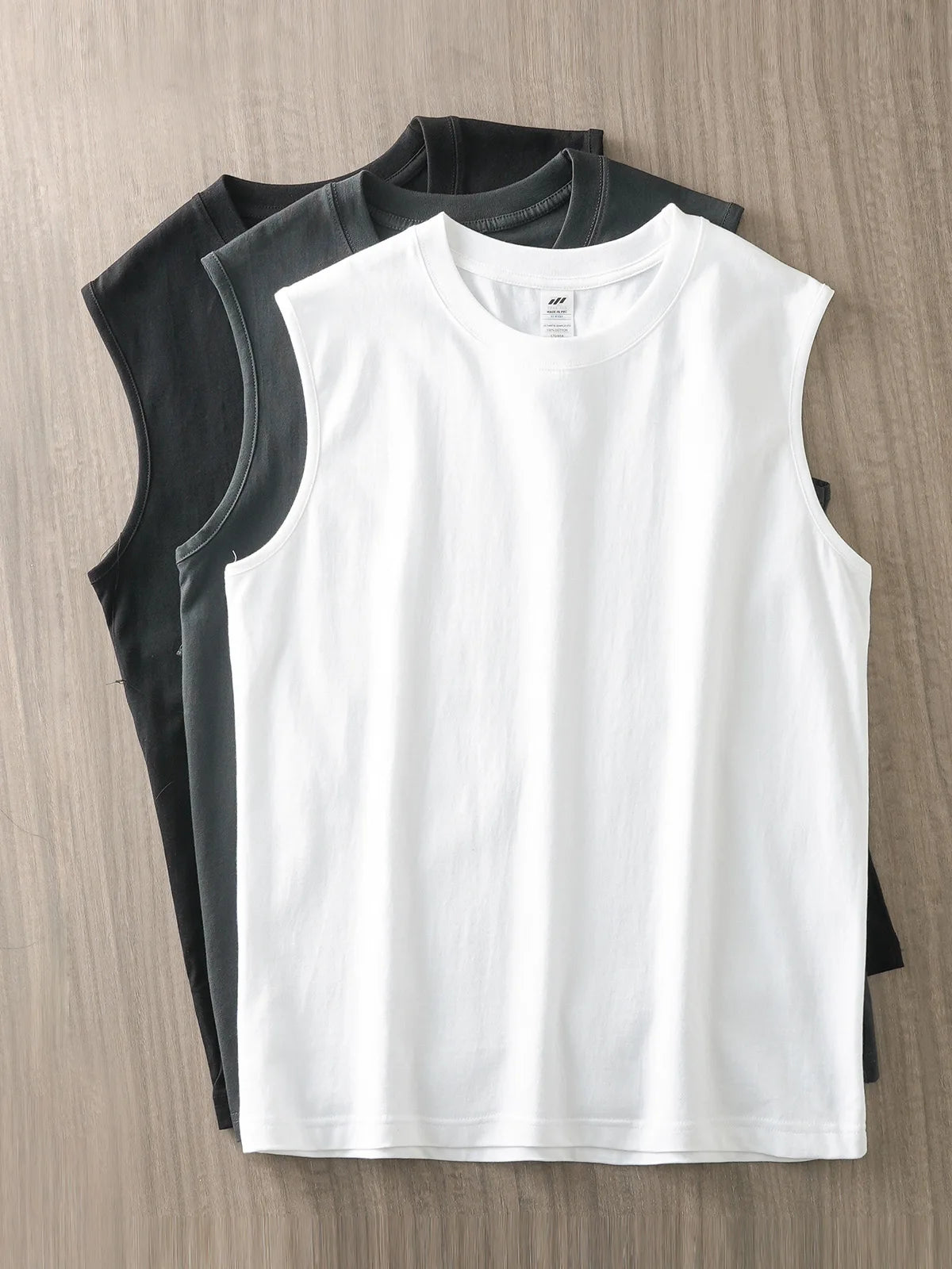 Dukeen Débardeur Coton 250G Homme 2024 – Heavyweight Sans Manches Sport Basketball Casual