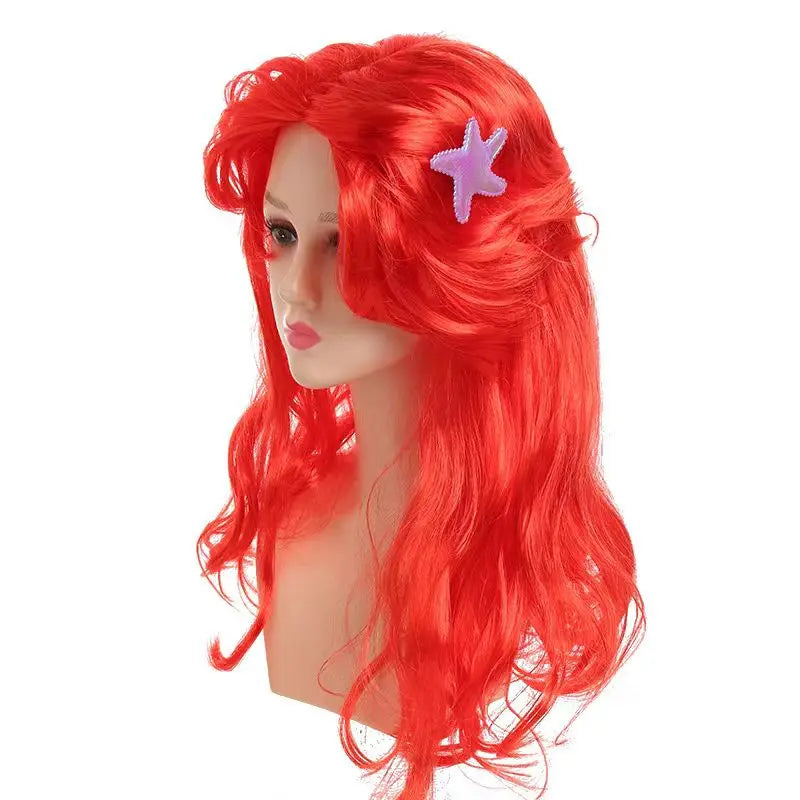 Déguisement Princesse Petite Sirène Fille – Robe de Bal Lumineuse Broderie Carnaval Ariel