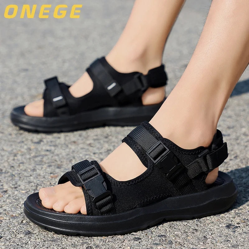 Sandales Sport Homme Non-Slip Conduite Plage Été – Résistantes Semelle Douce Tendance