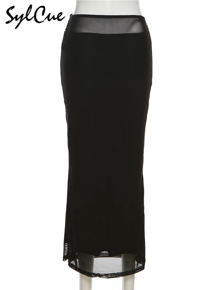 Sexy High-Waist Stretchrock - Enganliegend, Freizeit, Streetwear für Sommer & Reisen Damen | Sylcue