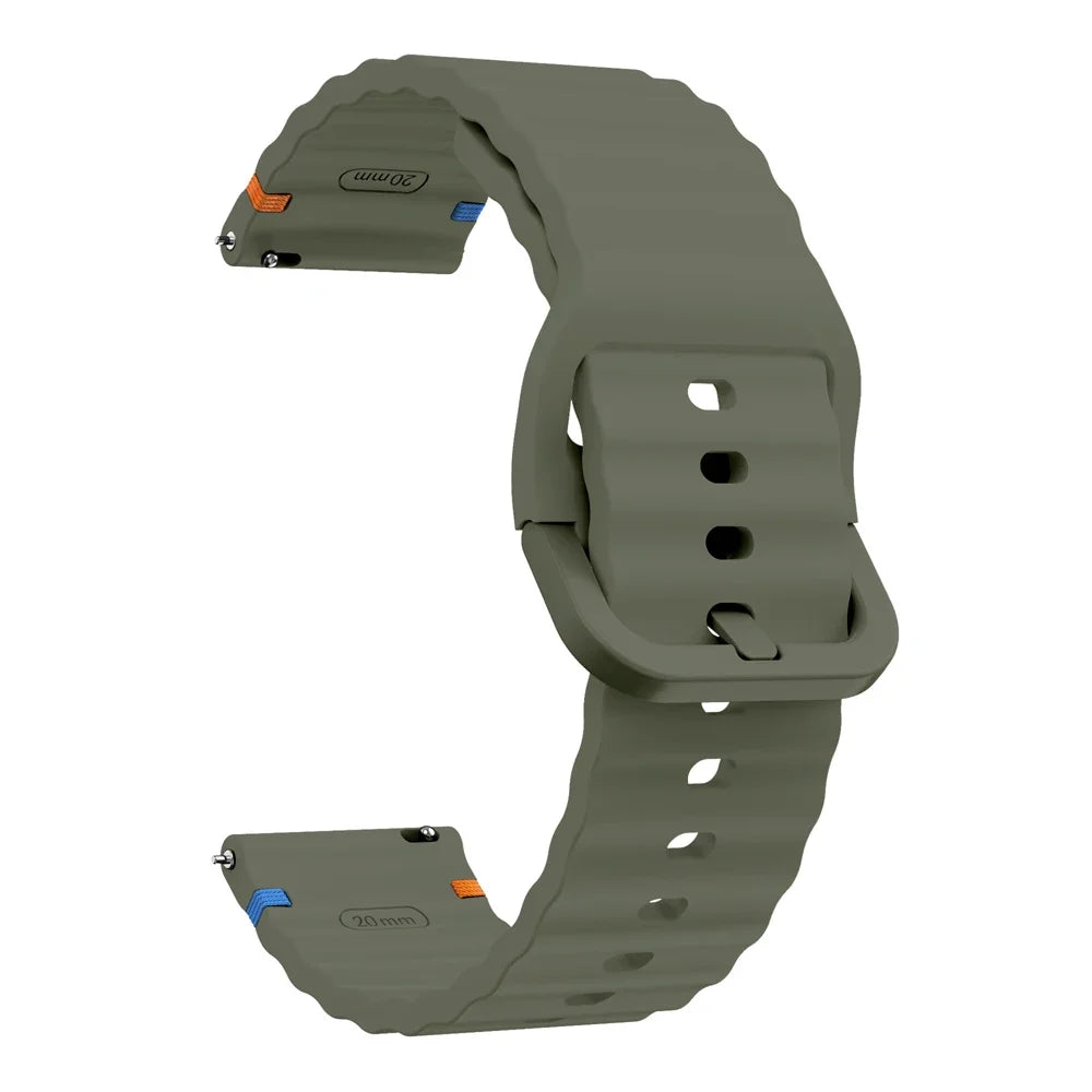 22mm Silikonarmband Xiaomi Watch 2 Pro S4 S3 S2 S1 Active Mi Watch Color 2 – Sportwelle