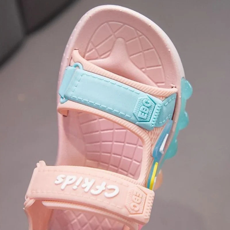 Sandales Enfant Garçon Fille Souples Respirantes – Chaussures Plage Été Antidérapantes Tout-Petits