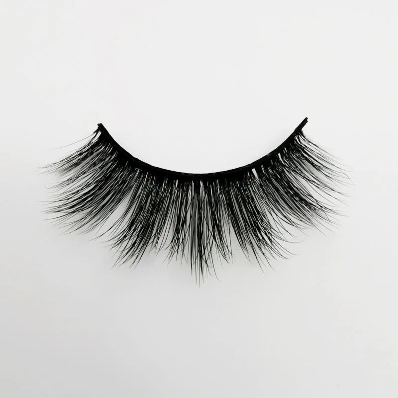 Lot 3 Paires Faux Cils 3D Vison SHIDISHANGPIN – 27 Styles Fluffy Wispy Épais | Cils Faux Faits Main Maquillage Yeux