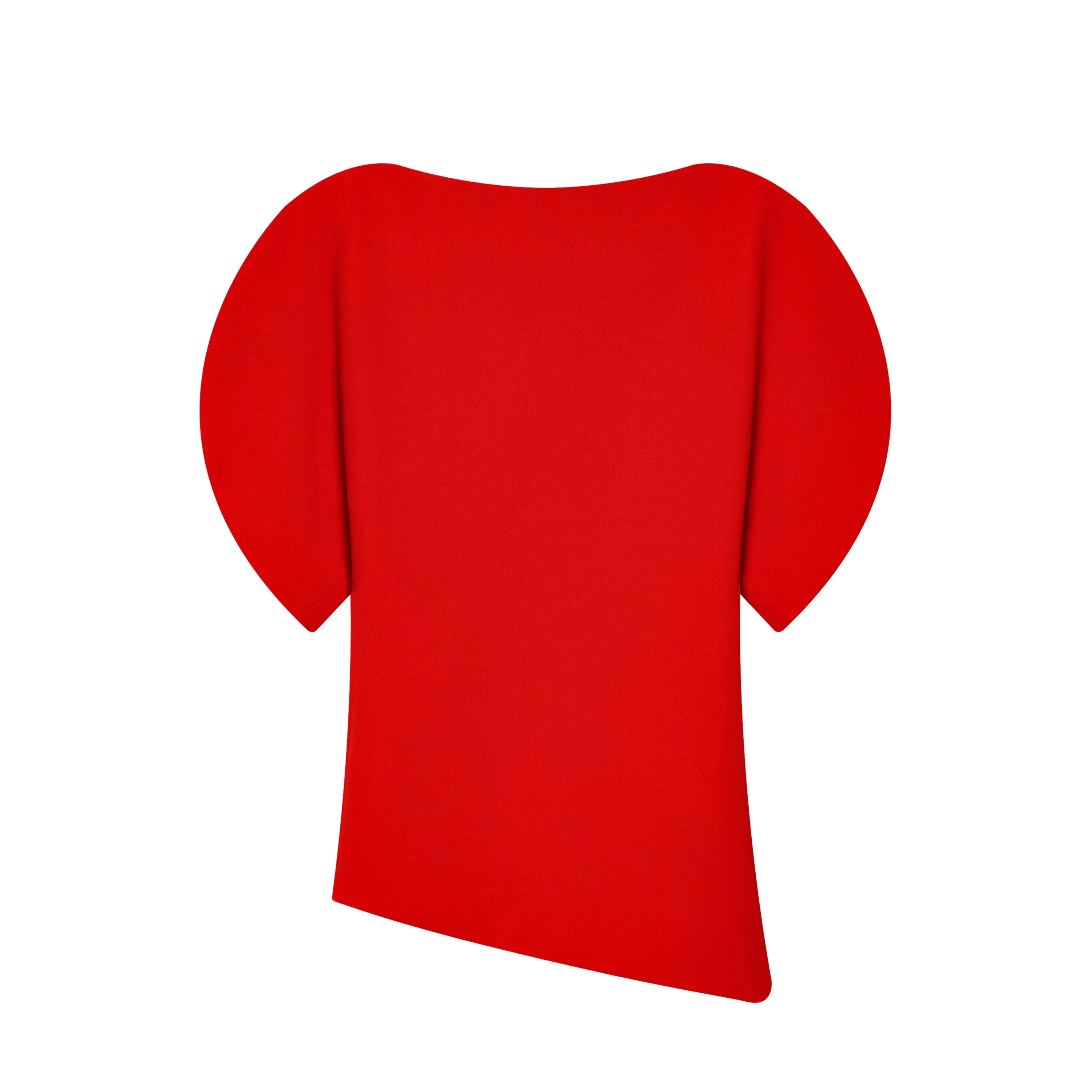 Blouse Noire Vintage Femme – Manches Bouffantes Courtes & Ourlet Asymétrique | Chic Tendance Printemps 2026