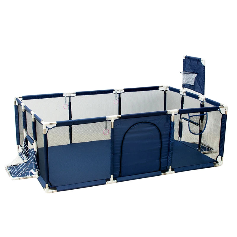 IMBABY Parc Bébé Sécurisé – Barrière de Protection Enfant | Piscine à Balles, Aire de Jeux Modulable Nouveau-Né