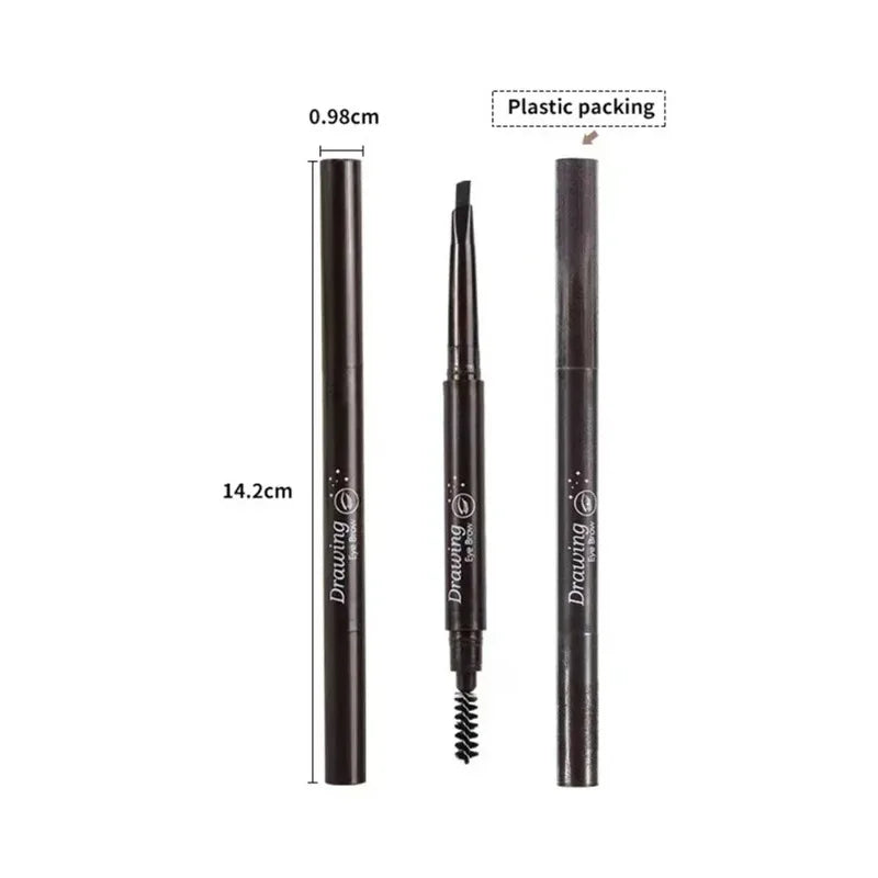 Crayon Sourcils Double Embout – Ultra-Fin Waterproof Longue Tenue | Maquillage Professionnel