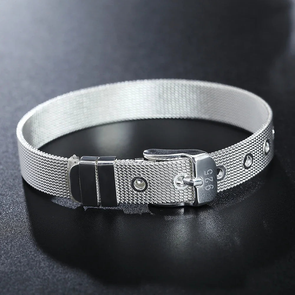 Bracelet Chaîne Torsadée Corde Argent 925 4MM – Unisexe Homme & Femme | Bijou Argent Mode & Élégance Intemporelle | Cadeau Premium
