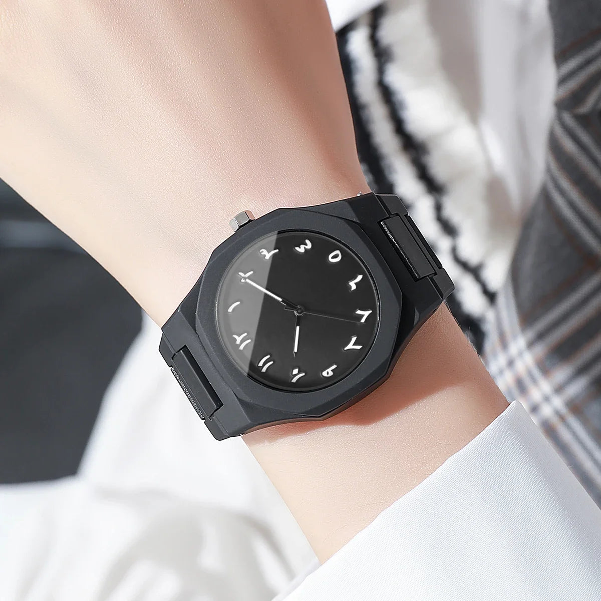 Montre Femme Fille Quartz Bracelet Plastique Casual Analogique – Fashion Cadeau Tendance