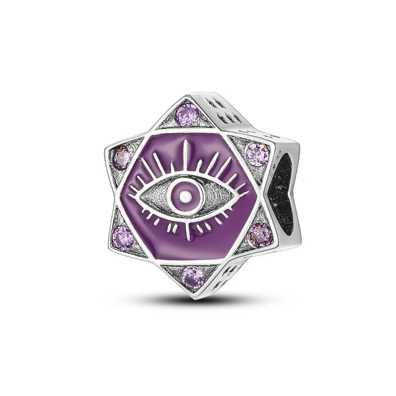 Charm Argent 925 Pendentif Croix, Ange, Pyramide & Pharaon – Breloque Spirituelle & Symbolique DIY | Compatible Bracelet Original | Bijou Personnalisé