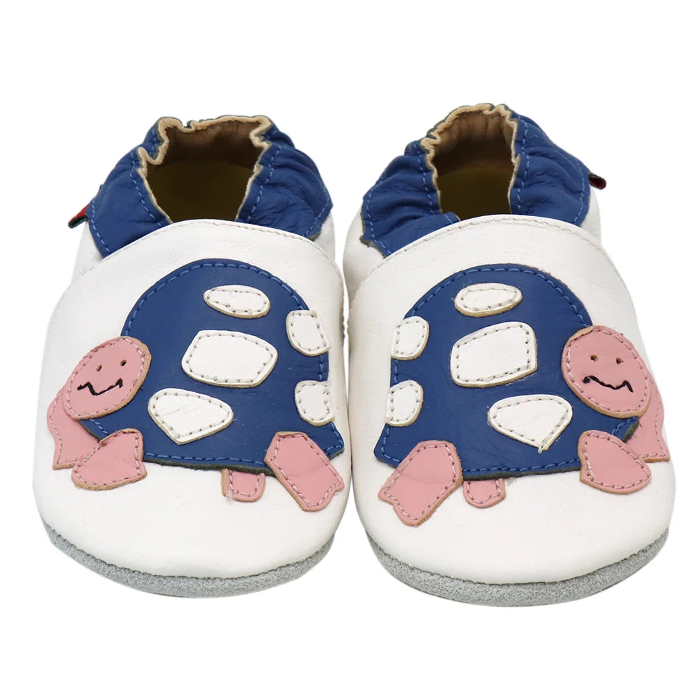 Chaussures Bébé Cuir Mouton Souple Antidérapantes – Premiers Pas Unisexe 0-24 Mois Carozoo