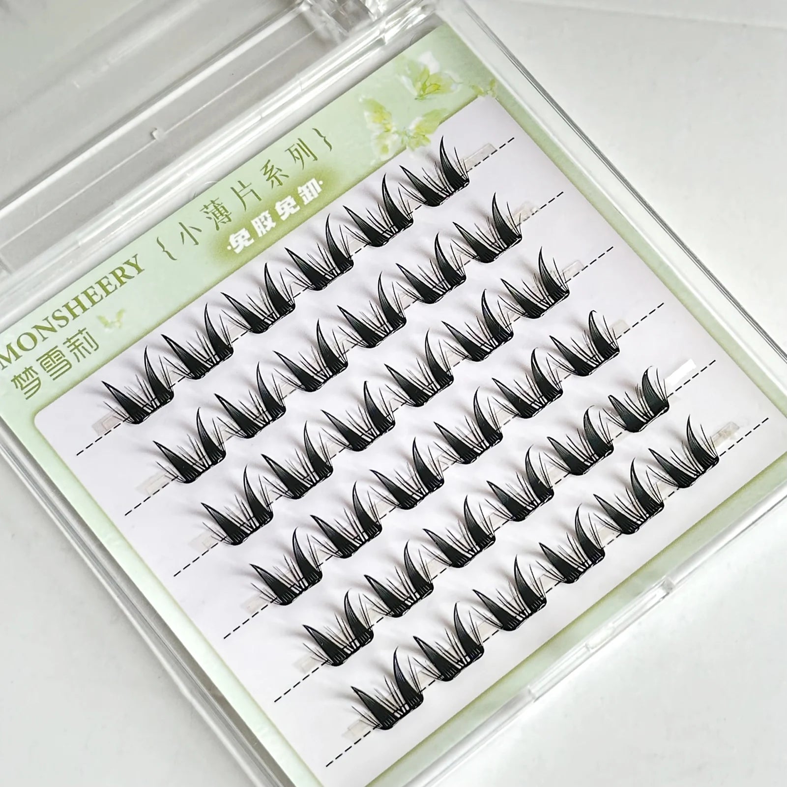 Faux Cils Cosplay Sans Colle – Clusters Effet Lifting | DIY Maquillage Naturel