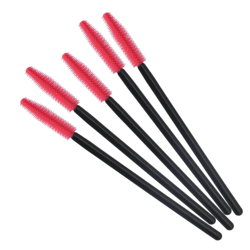 Brosses Silicone Cils Jetables – Lot 50 Pcs | Applicateur Mascara & Extension