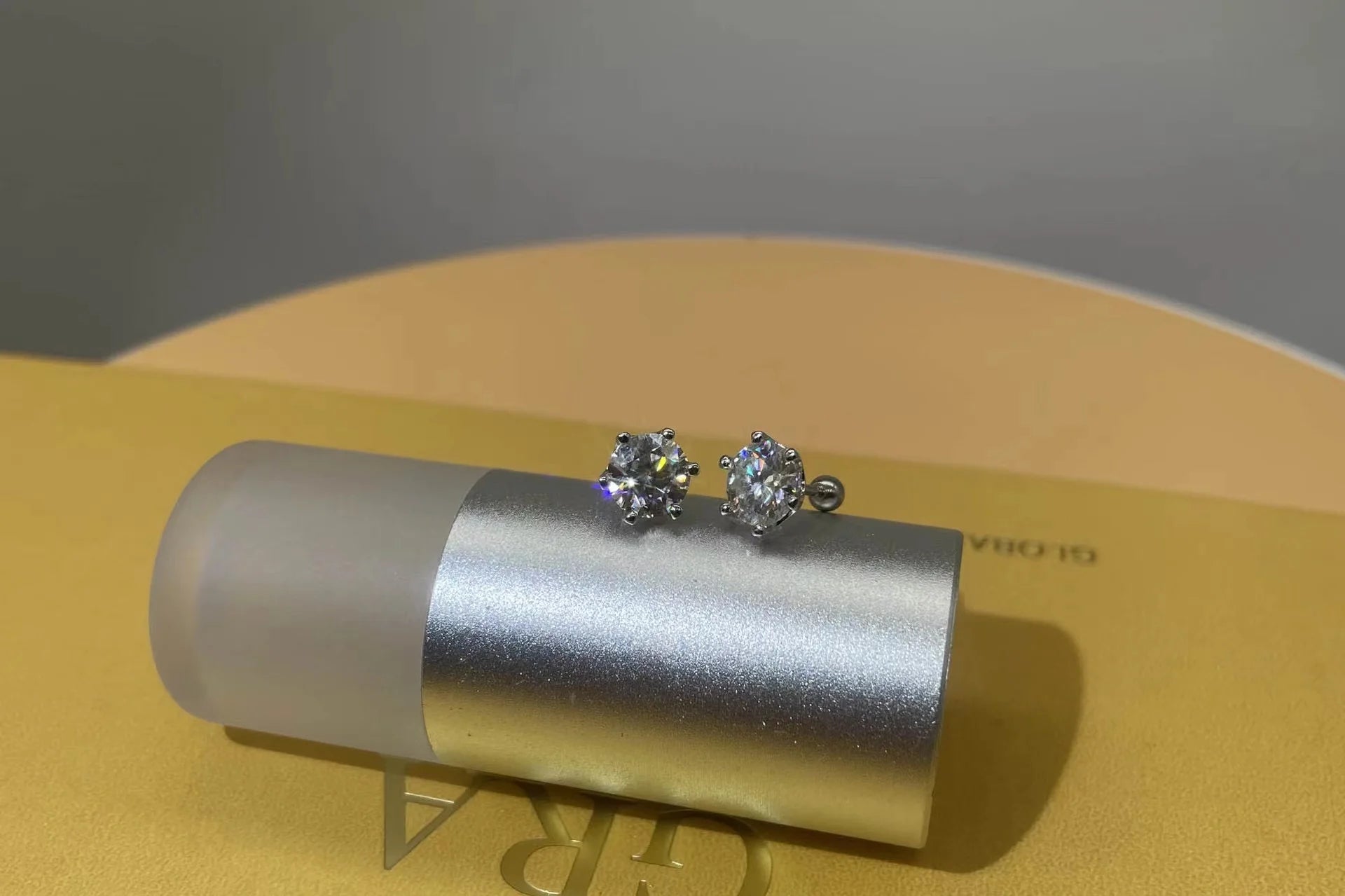 Puces Moissanite Vis Argent 925 Couleur D 6 Griffes – Éclat Diamant Éblouissant | Bijou Mariage & Fine Jewelry Femme | Cadeau Luxe
