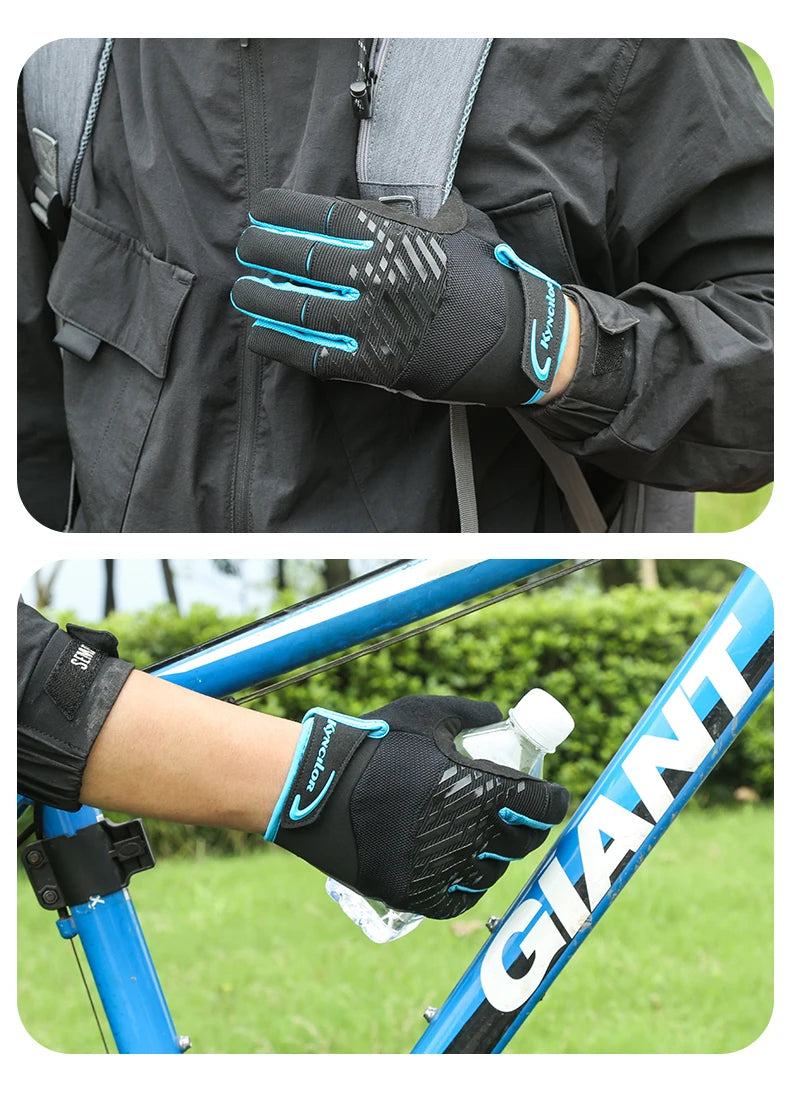 Gants VTT & Cyclisme Tactiles Anti-Chocs – Respirants & Légers | Mountain Bike, Fitness & Sport Outdoor | Printemps Été