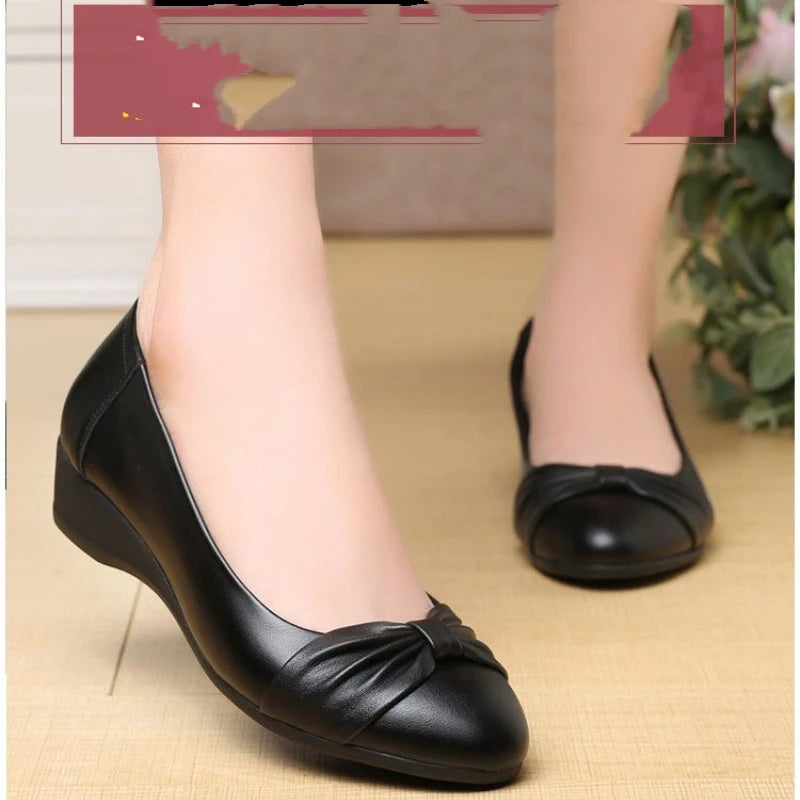 Loafers Cuir Verni Flat Femme Été 2023 – Légers Confortables Casual Outdoor Étudiantes
