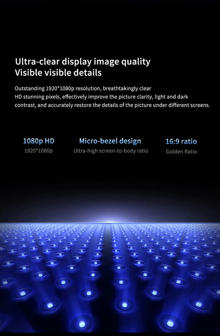 VCHANCE Moniteur Portable 15.6'' FHD 1080p HDR – Support Intégré | PC, Laptop, PS4/5, Switch, Xbox