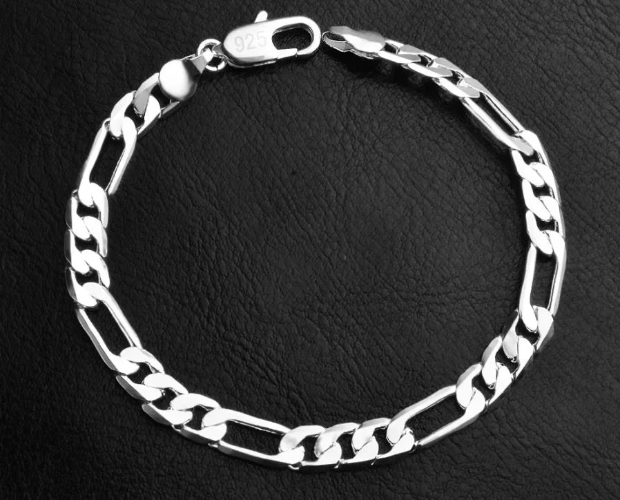 Bracelet Chaîne Torsadée Corde Argent 925 4MM – Unisexe Homme & Femme | Bijou Argent Mode & Élégance Intemporelle | Cadeau Premium