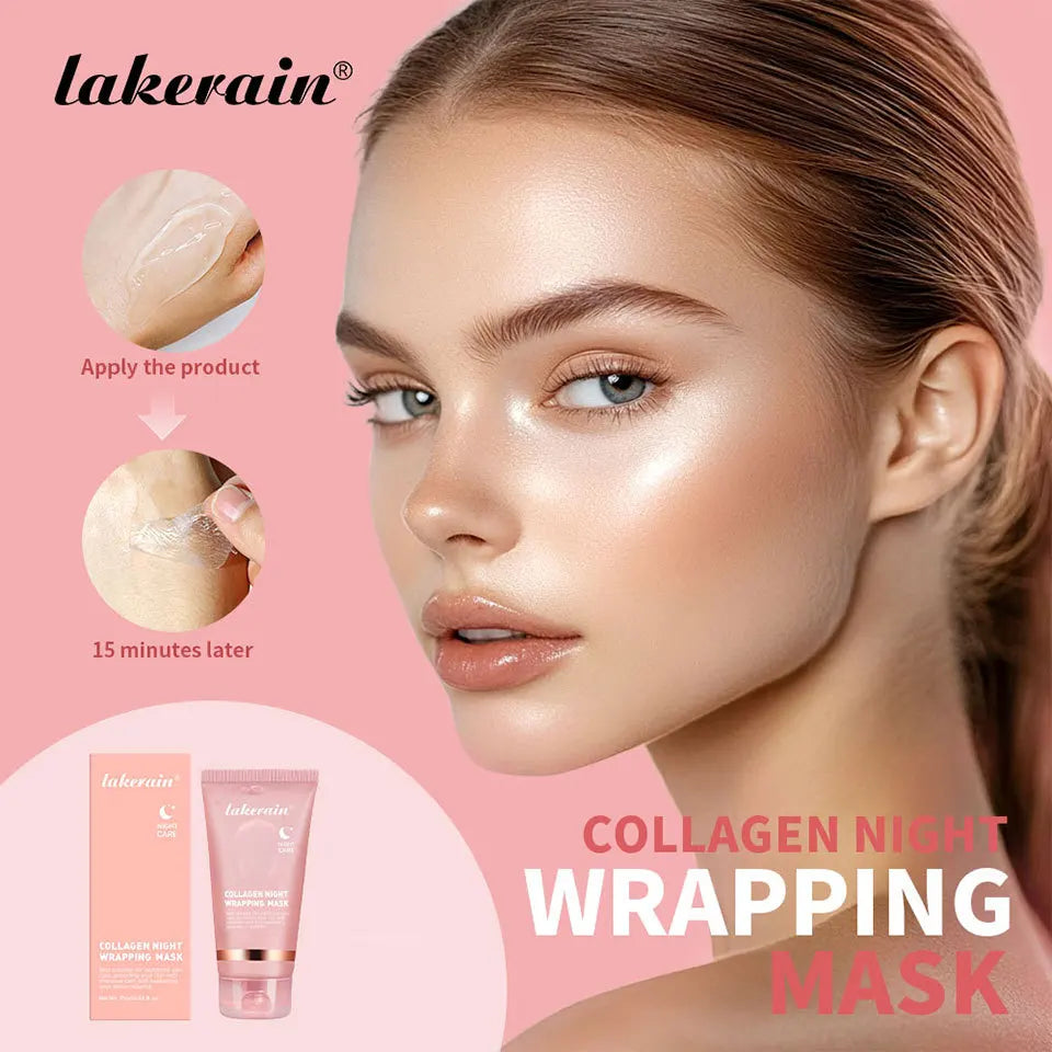 Kollagen Peel-Off-Maske - Tiefenhydratation & Festigkeit Nachtpflege