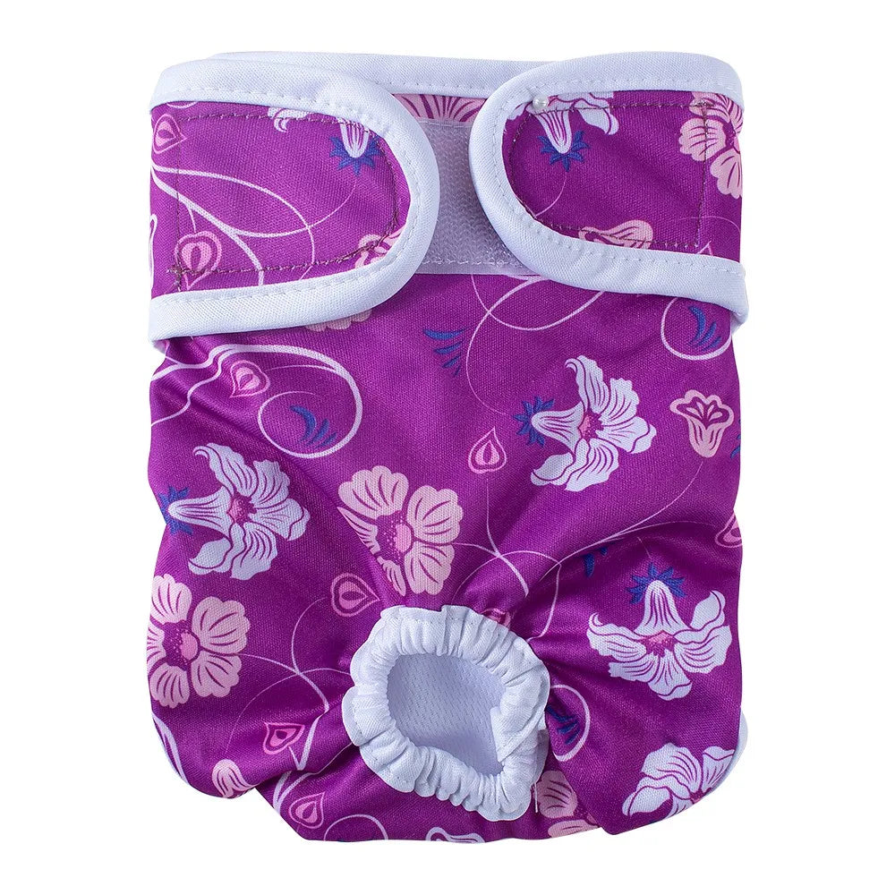 Couche Chienne Lavable BIAI – Culotte Physiologique Étanche Soie Glacée Douce Réutilisable