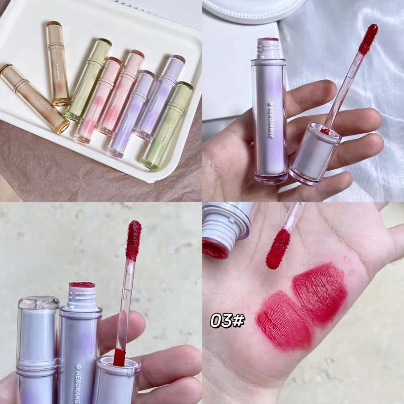 Gloss Miroir Iced Tea – Lip Glaze Jelly Transparent Waterproof | Rouge à Lèvres Liquide Effet Glacé