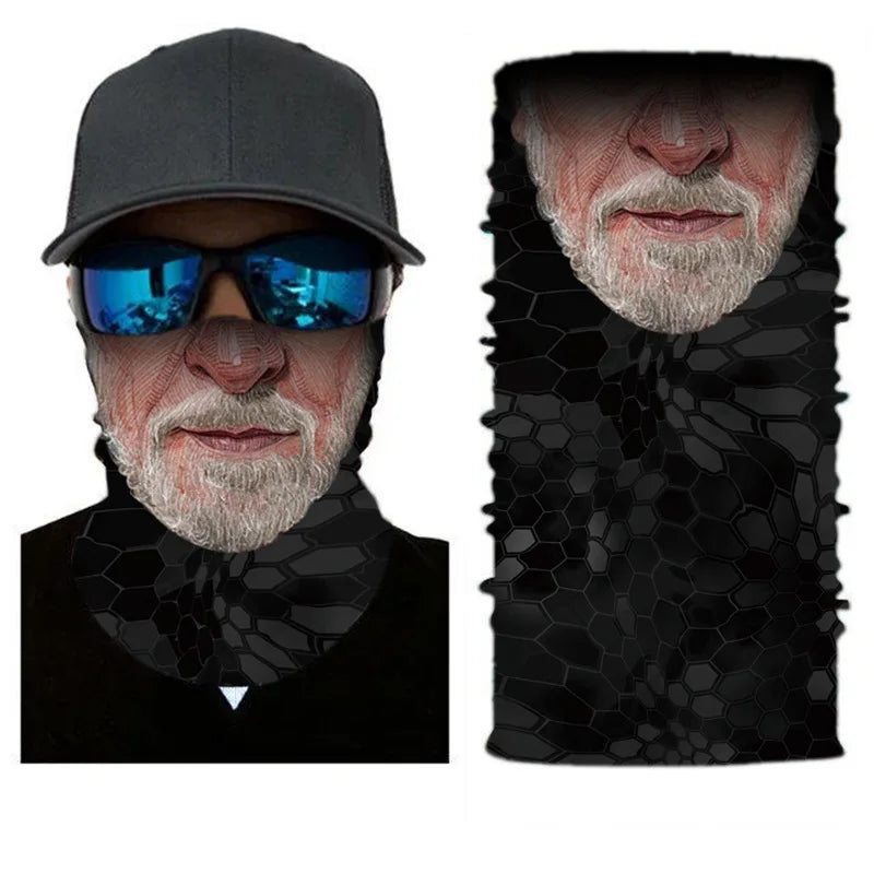 Tour de Cou Cagoule Multifonction – Bandana Sans Couture Coupe-Vent | Vélo, Ski, Moto, Randonnée & Snowboard