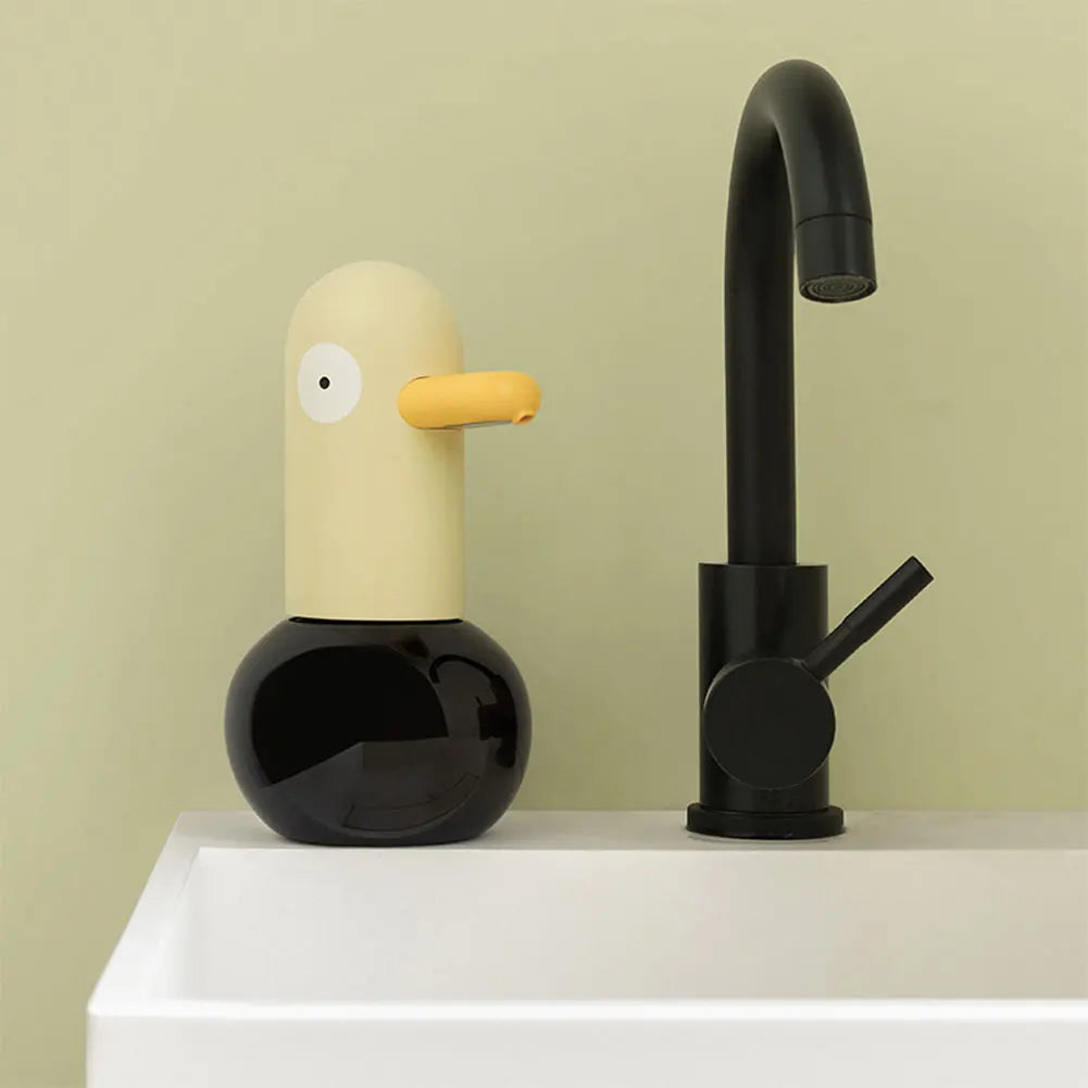 Distributeur de Savon Canard Mignon Sans Contact – Électrique Rechargeable, Automatique | Cuisine & Salle de Bain