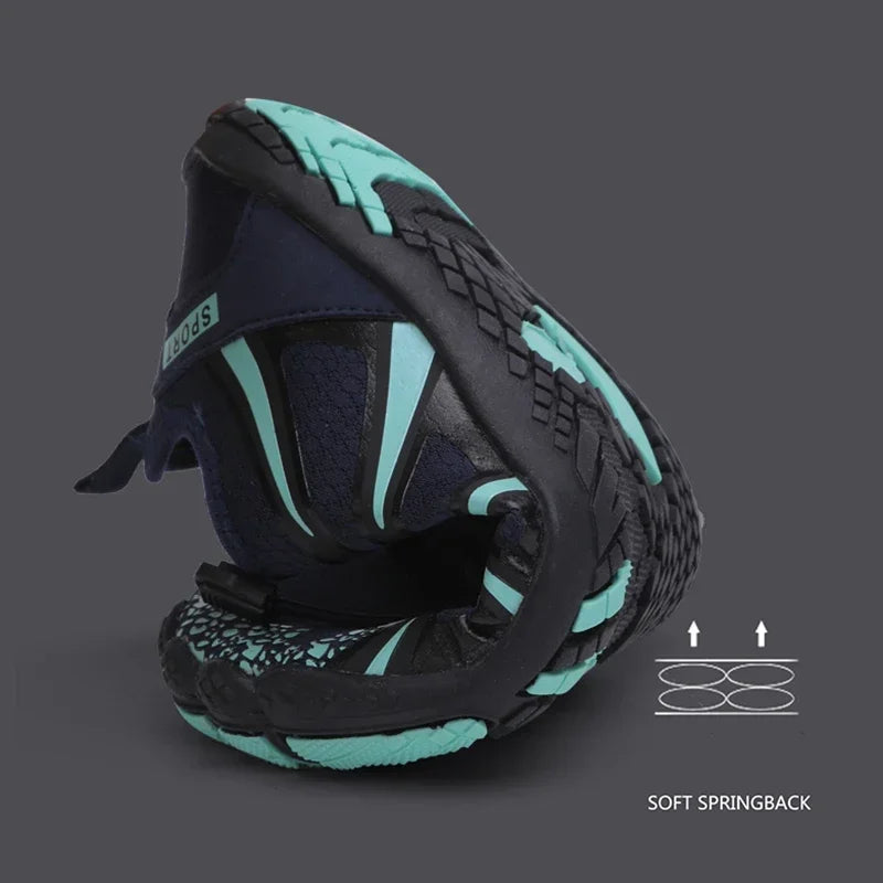 Chaussures Aquatiques 5 Doigts Unisexe – Respirantes & Antidérapantes | Plage, Natation, Fitness & Sport Été | Tailles 36-47