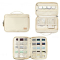 Sac Rangement Bracelets Montres Femme – Organisateur Maquillage Voyage Grande Capacité | Trousse Toilette Portable