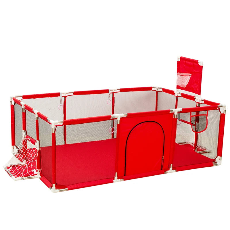 IMBABY Parc Bébé Sécurisé – Barrière de Protection Enfant | Piscine à Balles, Aire de Jeux Modulable Nouveau-Né