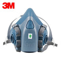 Demi-Masque Respiratoire 3M 7502 – Anti-Gaz, Poussières & Vapeurs Chimiques | Peinture, Industrie & Bricolage | Filtres 501/5N11/6001CN