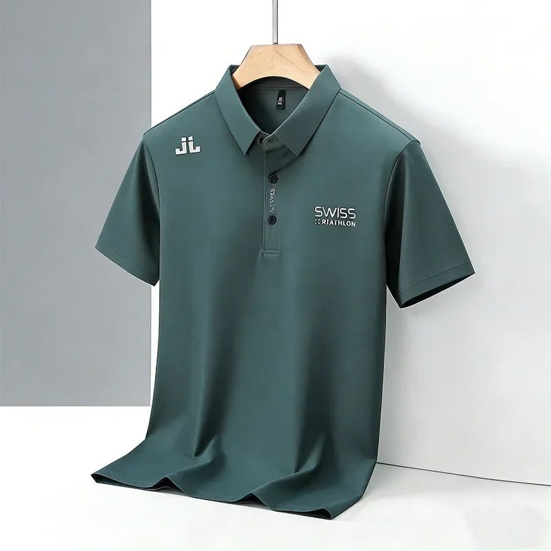 Polo Herren Kurzarm Klassische Passform Weicher Stoff Bequem Casual Sport Sommer Trend – Fashion Polo Elegant Atmungsaktiv | Premium Herrenmode