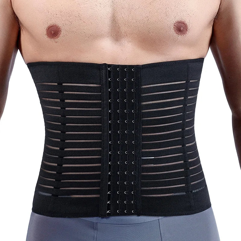 Ceinture Gainante Homme Ventre Plat – Corset Amincissant & Compression Abdominale | Fitness, Sport & Silhouette