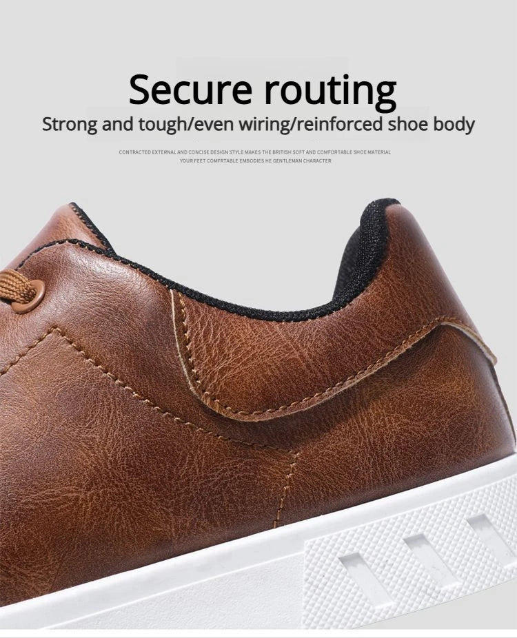 Chaussures Blanches Homme 4 Saisons Respirantes 2026 – Semelle Douce Casual Versatile