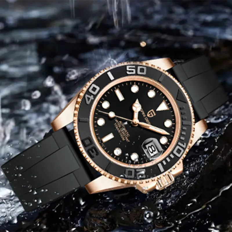 Mechanische Luxusuhr für Herren Pagani Design 40mm – Saphirglas Wasserdicht Automatik