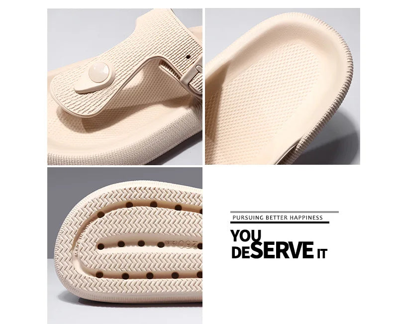 Tongs EVA Comwarm Homme Plage Légères 2025 – Semelle Douce Non-Slip Slides Maison