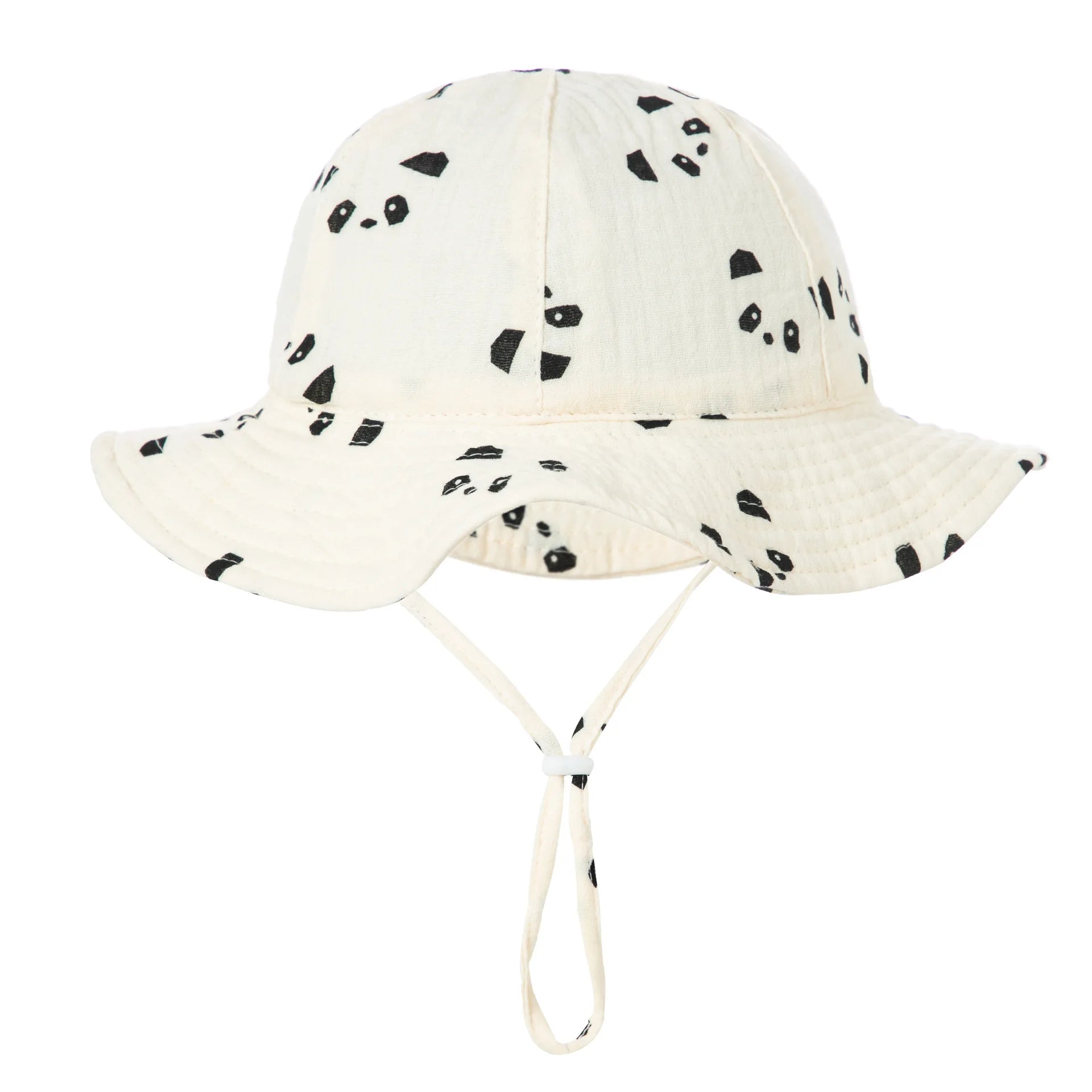 Bob Bébé Coton Imprimé Anti-UV Unisexe – Chapeau Panama Plage Pêche Outdoor Garçon Fille 3-12 Mois