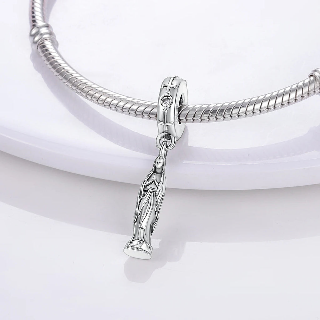 Charm Argent 925 Pendentif Croix, Ange, Pyramide & Pharaon – Breloque Spirituelle & Symbolique DIY | Compatible Bracelet Original | Bijou Personnalisé