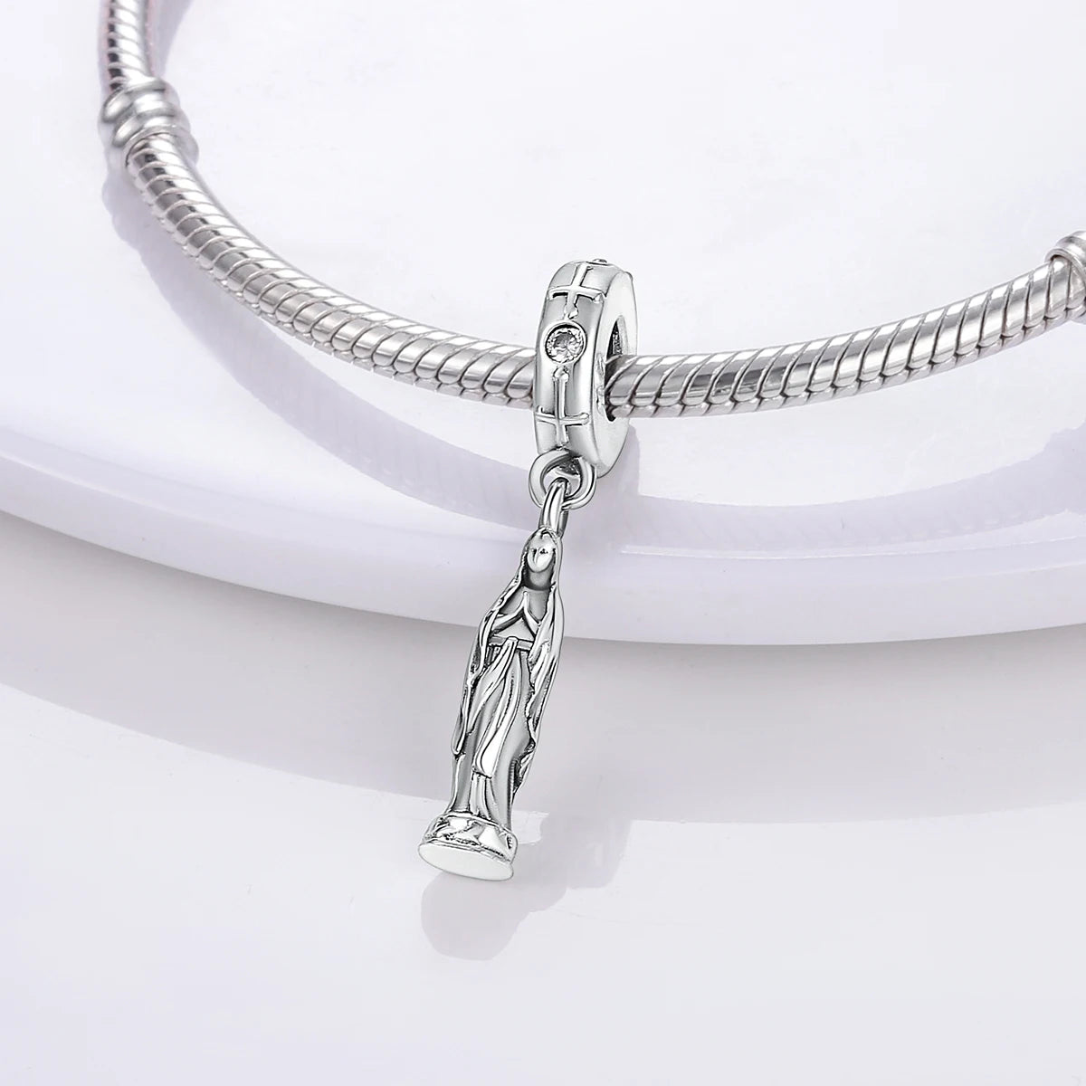 Charm Argent 925 Pendentif Croix, Ange, Pyramide & Pharaon – Breloque Spirituelle & Symbolique DIY | Compatible Bracelet Original | Bijou Personnalisé