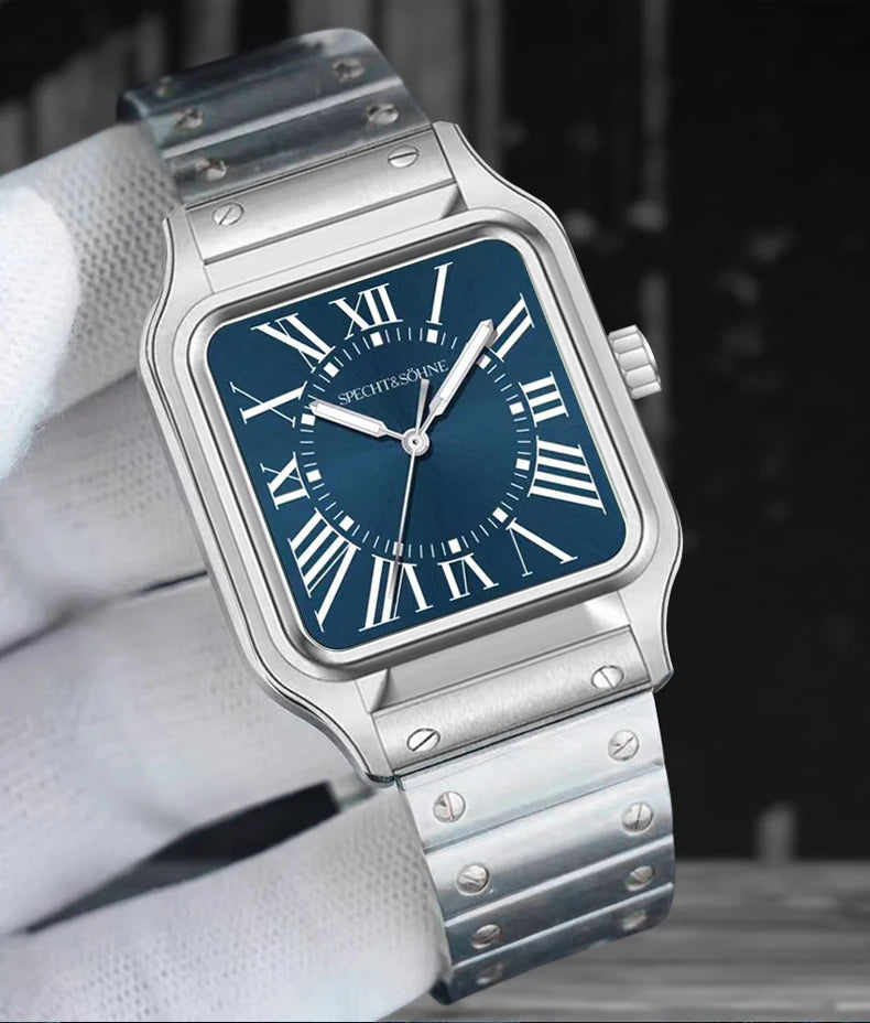 Montre Unisexe Specht & Söhne Luxe 34mm Quartz – Ultra-Fine Saphir Acier Étanche 50M