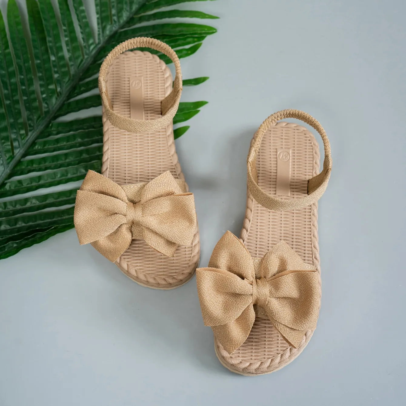 Mules Bow Tie Légères Femme Plage 2024 – Sandales Flat Casual Slides Home Outdoor