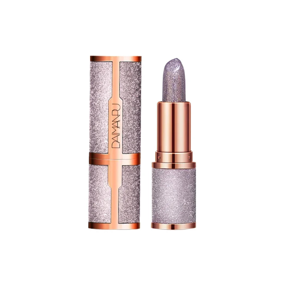 Rouge à Lèvres Glitter Thermochromique – Lip Tint Changeant Couleur Waterproof | Lèvres Rouge Rose Sexy Longue Tenue