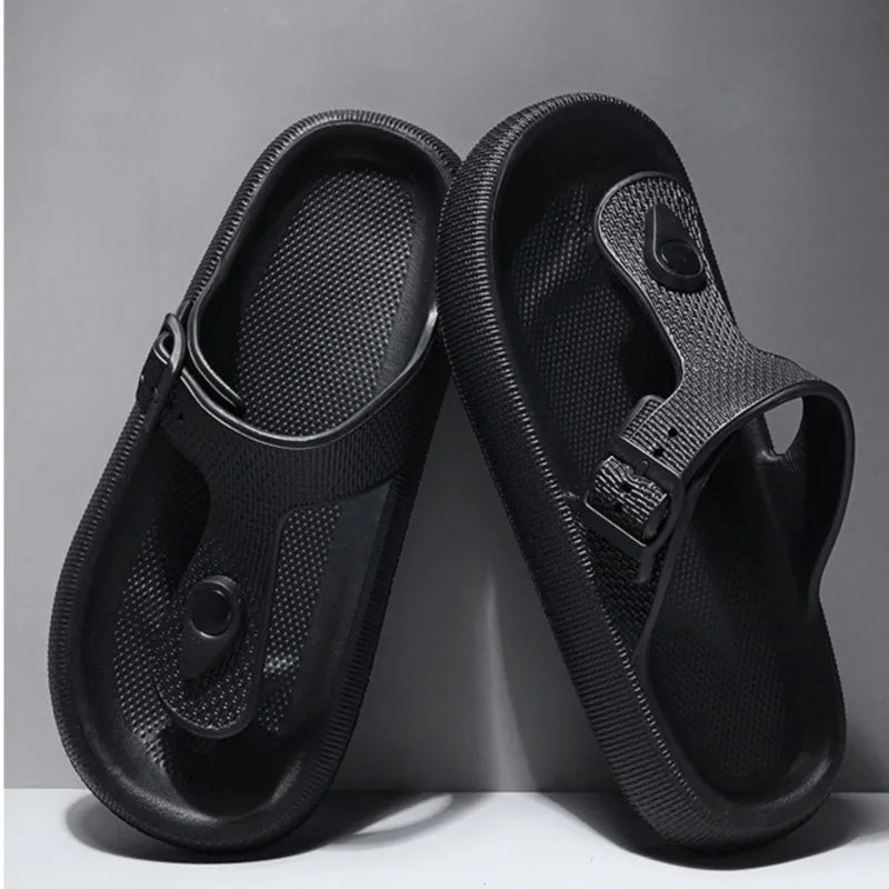 Tongs EVA Comwarm Homme Plage Légères 2025 – Semelle Douce Non-Slip Slides Maison